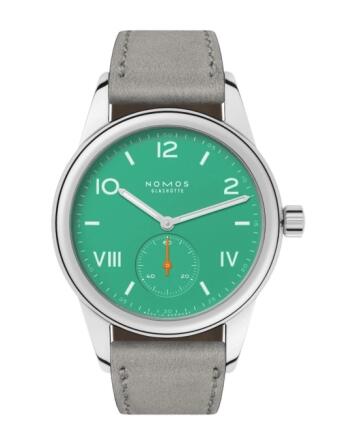 NOMOS Club Campus 36 Electric Green See-Through 715.GB Replica Watch